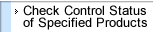 Check Control Status of Specified products