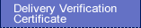 Delivery Verification Certificate