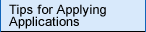 Tips for Applying Applications