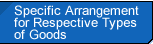 Specific Arrangement for Respective Types of Goods