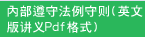 内部遵守法例守则(英文版讲义Pdf格式)